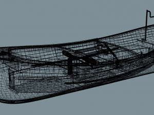 Whaleboat mk 2 3D Модель