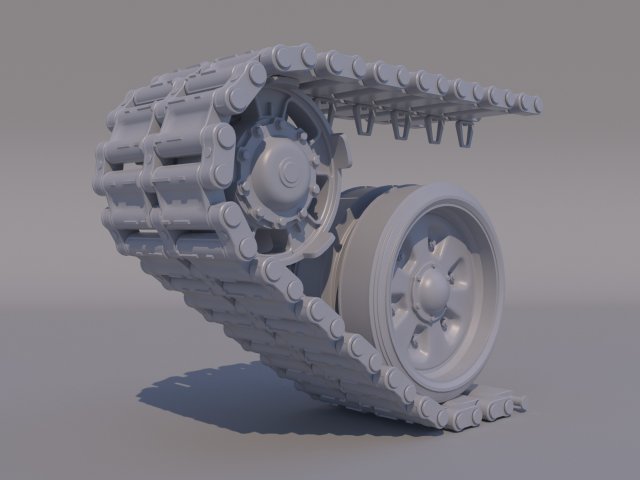 Track 3D 模型 .c4d .max .obj .3ds .fbx .stl .blend 