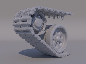 Track 3D 모델