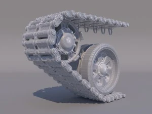 Track 3D Model