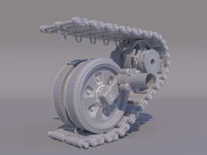 Track 3D 模型