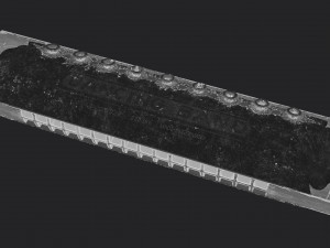 Harmonica 3D 모델