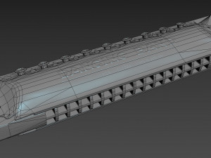 Harmonica 3D 모델