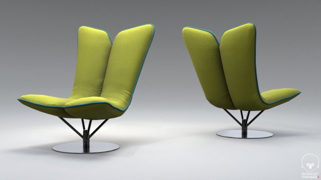 Armchair 3D 모델 .c4d .max .obj .3ds .fbx .stl .blend 