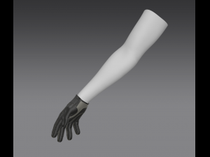 Leather gloves 3D 模型