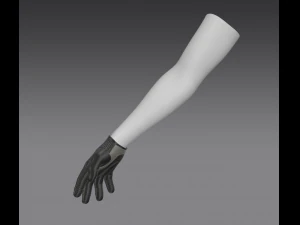 Leather gloves 3D Model