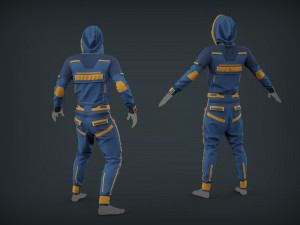 Overalls 3D Model