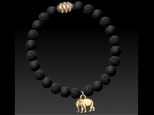 Beaded jewellery bracelet 3D Принт Модель