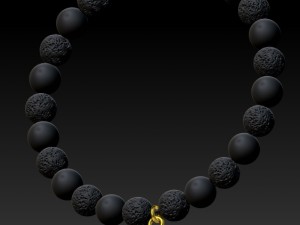 Beaded jewellery bracelet 3D Принт Модель