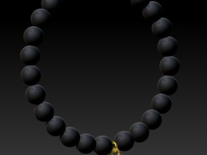 Beaded jewellery bracelet 3D Принт Модель
