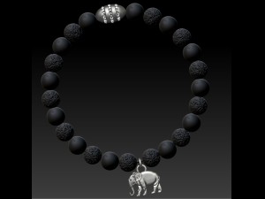 Beaded jewellery bracelet 3D Принт Модель