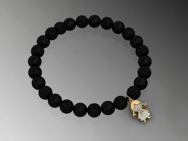 jewellery bracelet bead 3D Print Model .c4d .max .obj .3ds .fbx .stl .blend 
