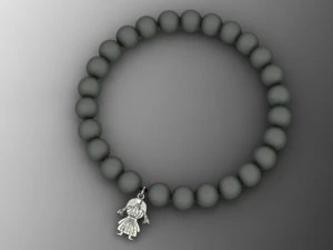 jewellery bracelet bead 3D Print Model