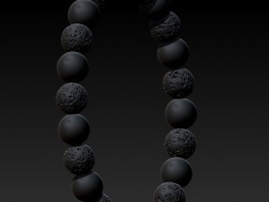 Jewellery beaded bracelet Modèles 3D en vedette