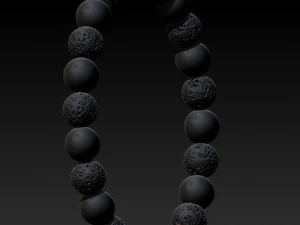Jewellery beaded bracelet 3D Print Model