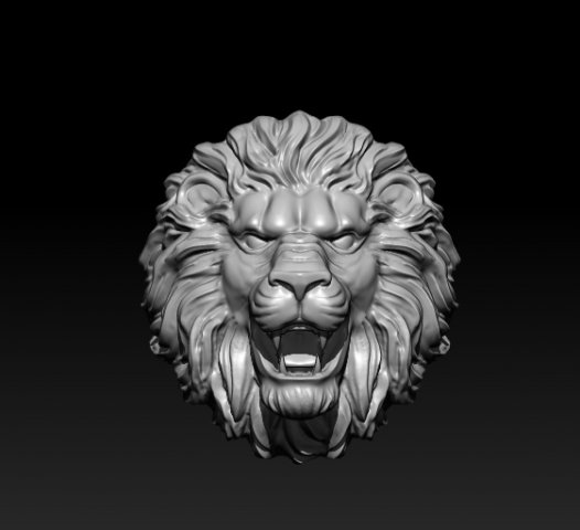 Lion ring Model do druku 3D .c4d .max .obj .3ds .fbx .stl .blend 