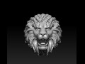 Lion ring Model Cetak 3D