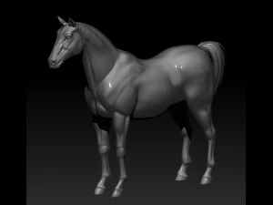 modelo de caballo Modelo de impresión 3D