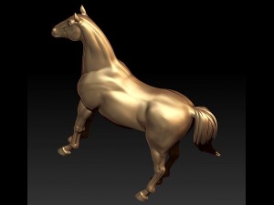 horse model 3D Baskı Modeli