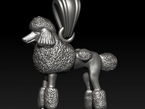 Model poodle necklace Modèles 3D en vedette