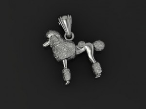 Model poodle necklace Modèles 3D en vedette