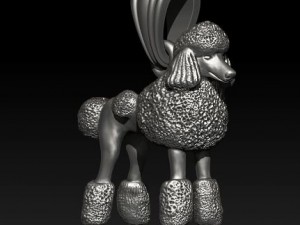 Model poodle necklace Modèles 3D en vedette