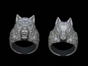 Wolf ring pack 3D Print Model