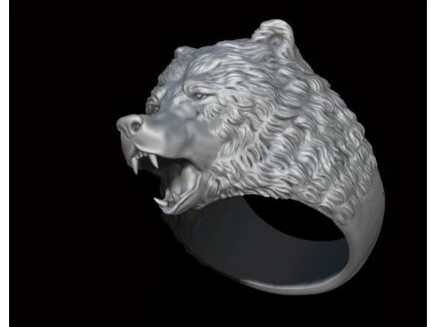 Anel de urso Modelo de Impressão 3D