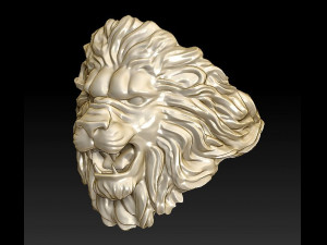 Lion ring light 3D प्रिंट मॉडल