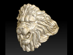 ライオンリングライト 3Dプリントモデル