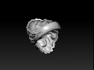 Lion ring light Model do druku 3D
