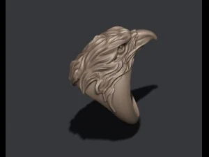 Eagle ring 3D Print Model