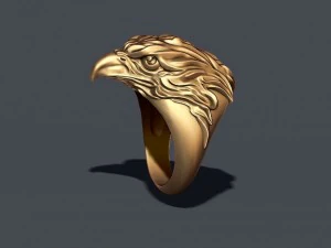 Eagle ring 3D Print Model