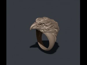 Eagle ring 3D Print Model