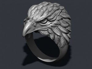 Eagle ring 3D प्रिंट मॉडल