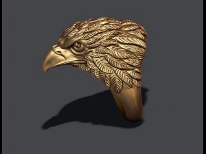 Eagle ring 3D Print Model