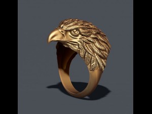 Eagle ring Modèles 3D en vedette
