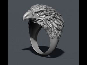 Eagle ring Modèles 3D en vedette