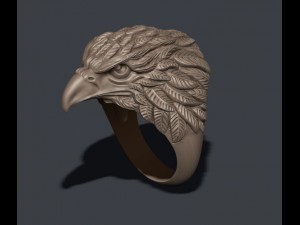 Eagle ring Modèles 3D en vedette