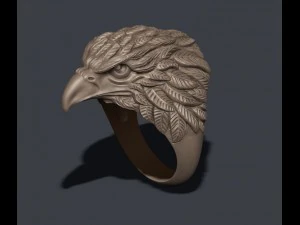 Eagle ring 3D Print Model