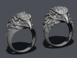 Eagle ring pack Modelo de Impressão 3D