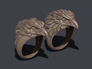 Eagle ring pack Modelo de Impressão 3D