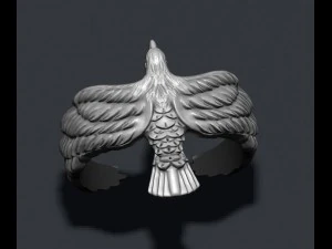 Eagle ring 3D Print Model