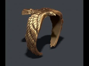 Eagle ring 3D Print Model