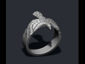 Eagle ring 3D प्रिंट मॉडल