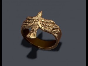 Eagle ring 3D प्रिंट मॉडल