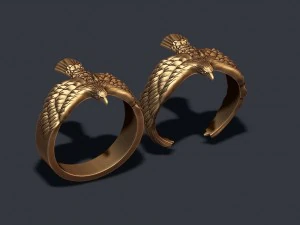 Eagle ring pack 3D Print Model
