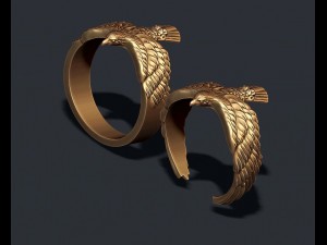 eagle ring pack 3D प्रिंट मॉडल