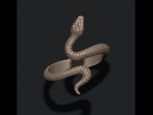 Snake ring 3D 打印模型