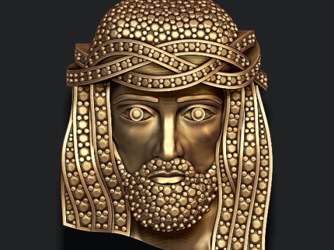 Jesus pendant 3D Print Model
